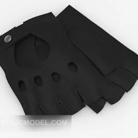 Black Gloves Kitchen Ware 3d model