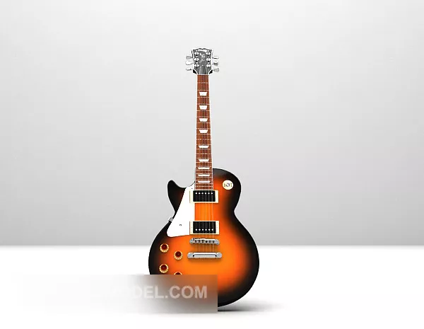 Small Classical Guitar 3d model