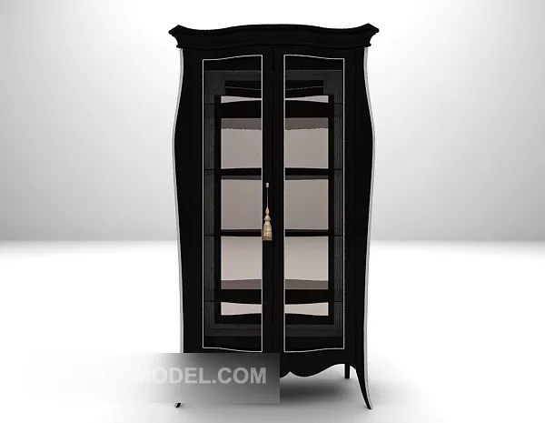Modern Showcase Tura Diamond Pattern 3d model