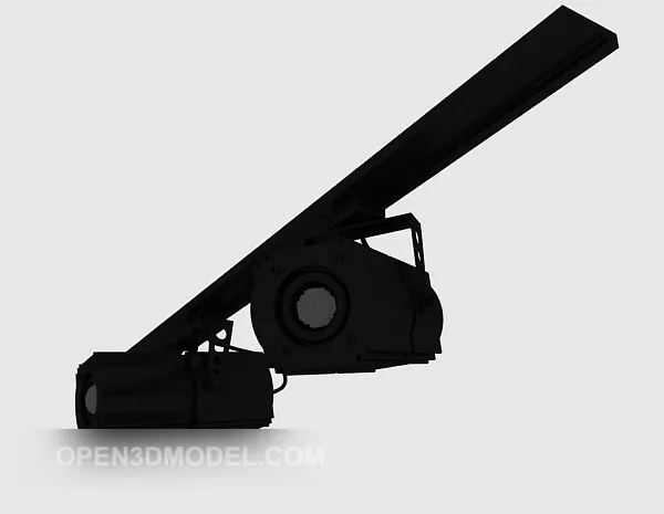 Black Stage Light 3d model Black Stage Light 3d model