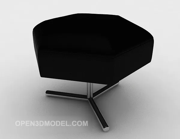 Black Casual Personality Chair 3d model Black Casual Personality Chair 3d model