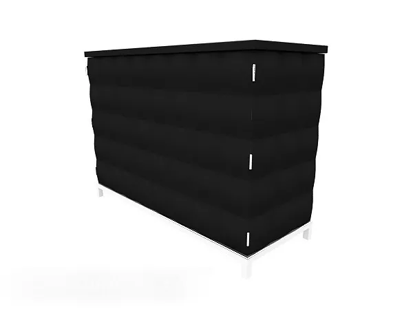 Black Entrance Hall Cabinet 3d model Black Entrance Hall Cabinet 3d model