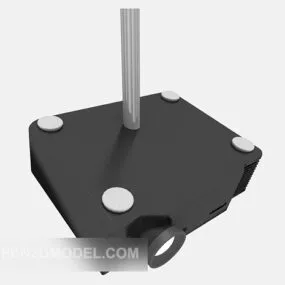 Black Home Projector 3d model