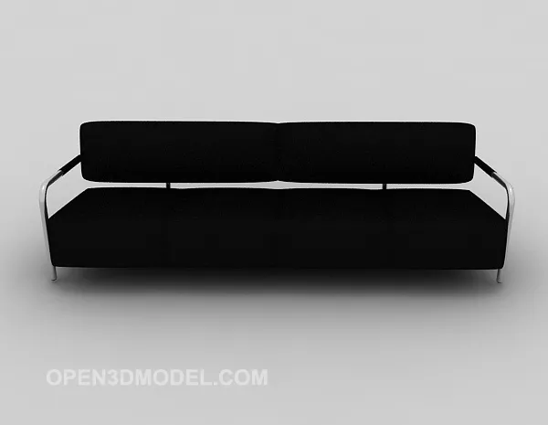 Waiting Area Row Seat 3d model