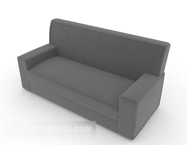 Black Modern Sense Multiplayer Sofa 3d model Black Modern Sense Multiplayer Sofa 3d model