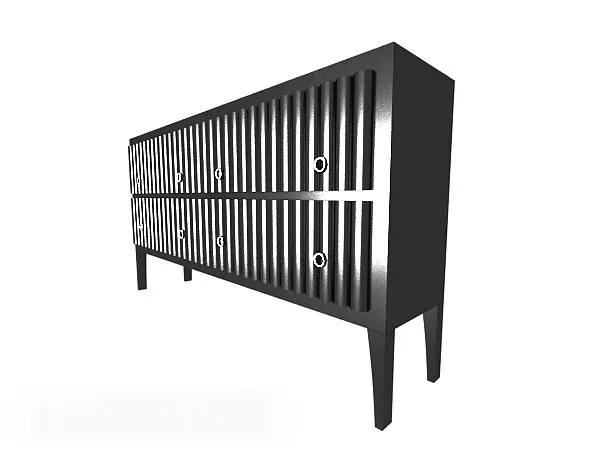Locker Wardrobe Shelf Combine 3d model