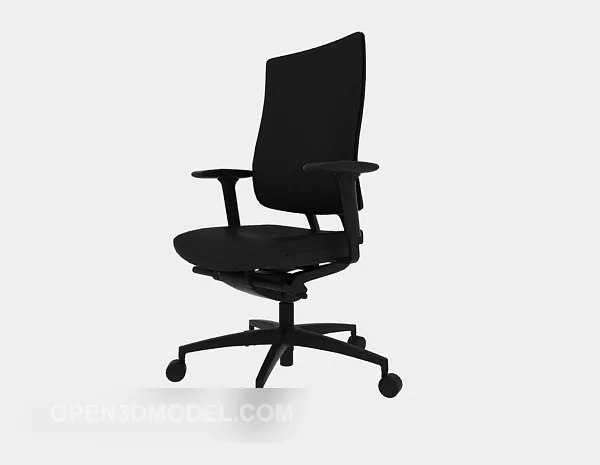 Square Seat Upholstered 3d model