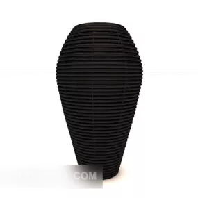 Black Home Set Bottle 3d model