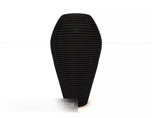 Glasses And Bottle Set 3d model