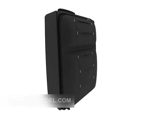Black Suitcase 3d model Black Suitcase 3d model