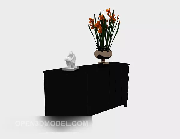 Black Wood Edge Several 3d model Black Wood Edge Several 3d model