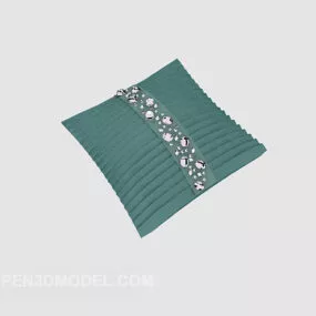 Blue Pillow Pattern 3d model