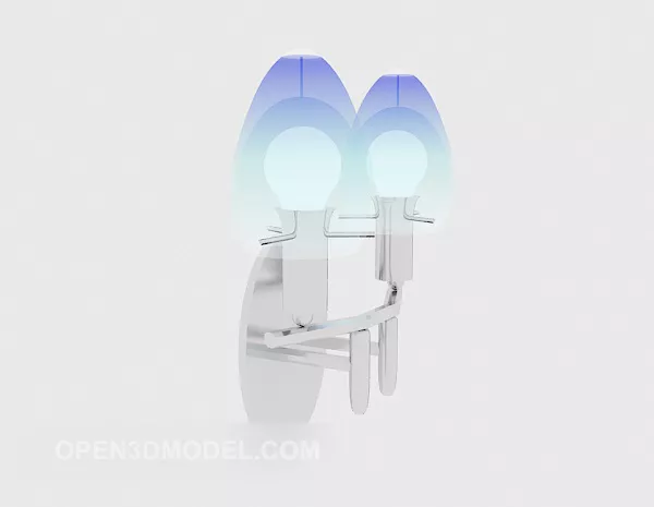 Luster Halla Cross Shade 3d model