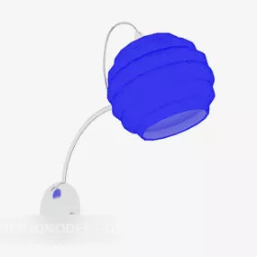Blue Fashion Wall Lamp 3d model