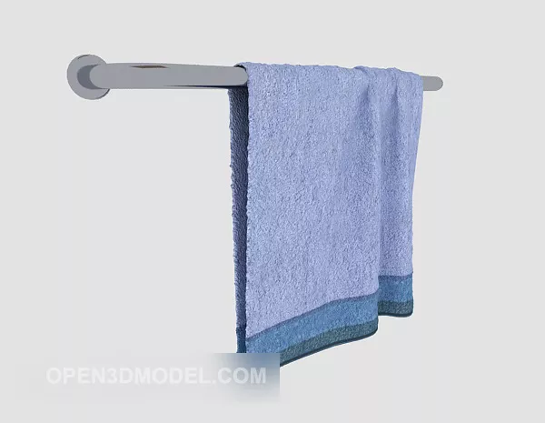 Towel Brown Frame 3d model