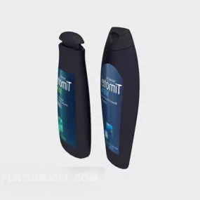 Blue Wash Bottle 3d model