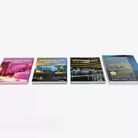 Book Stack 3d model