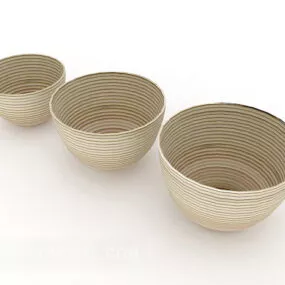 Bowl Different Size 3d model