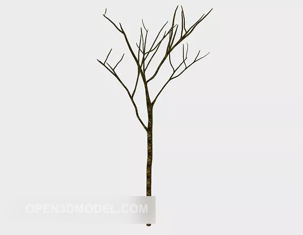 Branch Dry Tree 3d model Branch Dry Tree 3d model