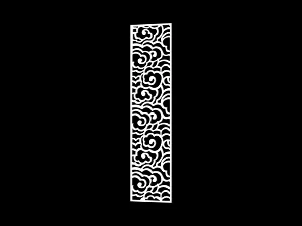 Carving Pattern Screen 3d model Carving Pattern Screen 3d model