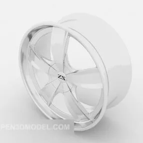 Bridge Car Wheel 3d model