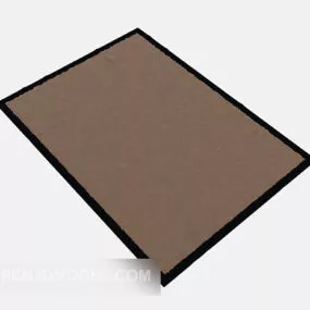 Furniture Brown Carpet 3d model