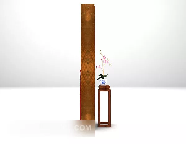 Steel Pattern Screen 3d model