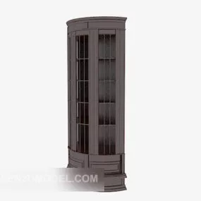 Brown Showcase 3d model
