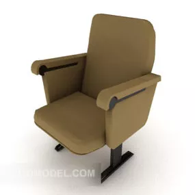 Brown Boss Chair 3d model