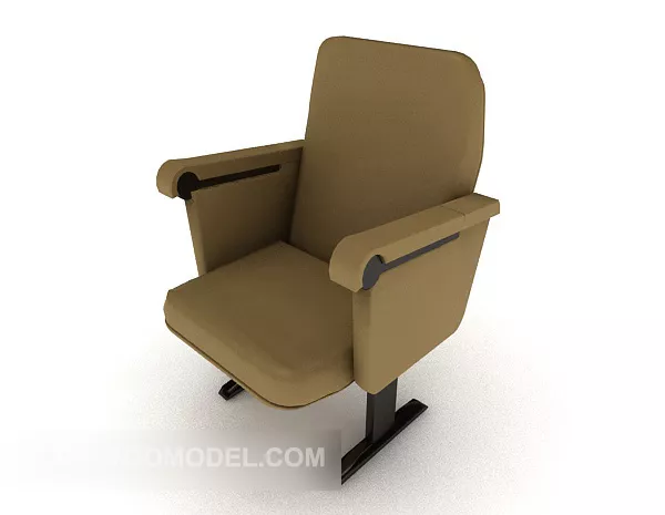 Brown Boss Chair 3d model Brown Boss Chair 3d model