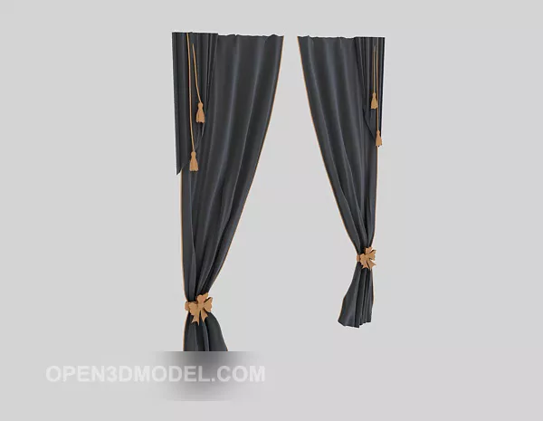 Panel Decor Grey Textures 3d model