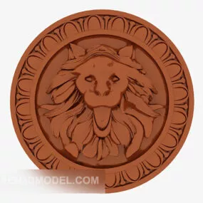 Brown Home Component 3d model
