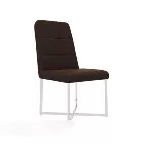 Brown Modern Chair Simple 3d model
