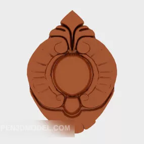 Brown Small Component 3d model