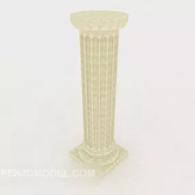 Building Stone Pillar 3d model