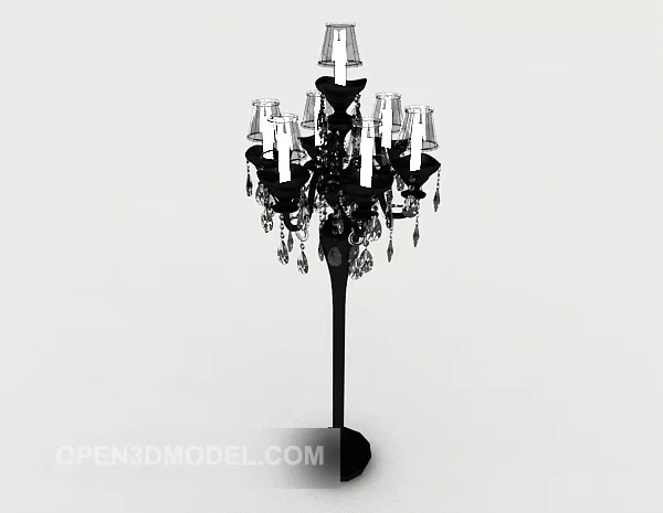 Candlestick Floor Lamp 3d model Candlestick Floor Lamp 3d model