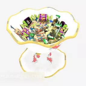Candy Bouquet Bowl 3d model