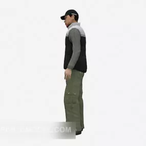 Men Character 3d model