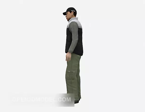 Men Character 3d model Men Character 3d model
