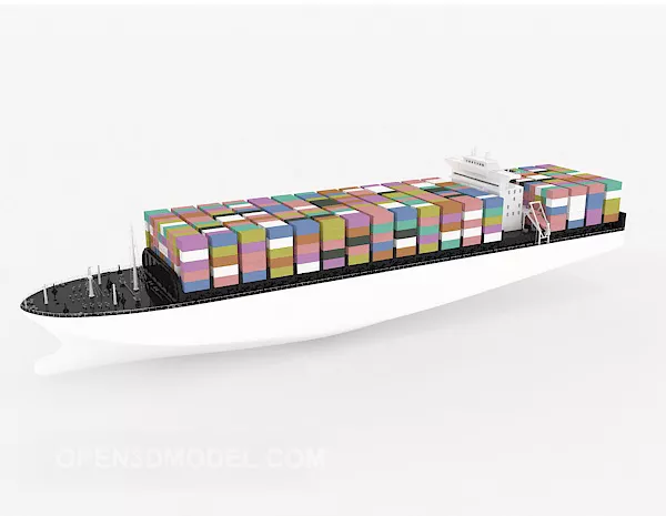Navy Ship 3d model