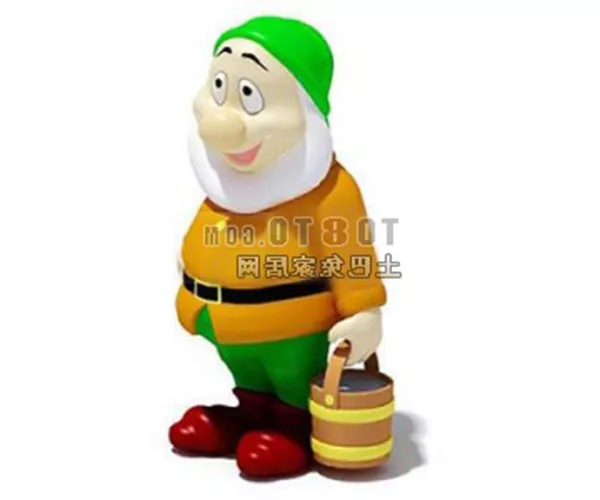 Man With Jean Pant 3d model