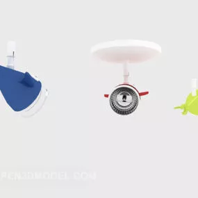 Cartoon Spotlight 3d model