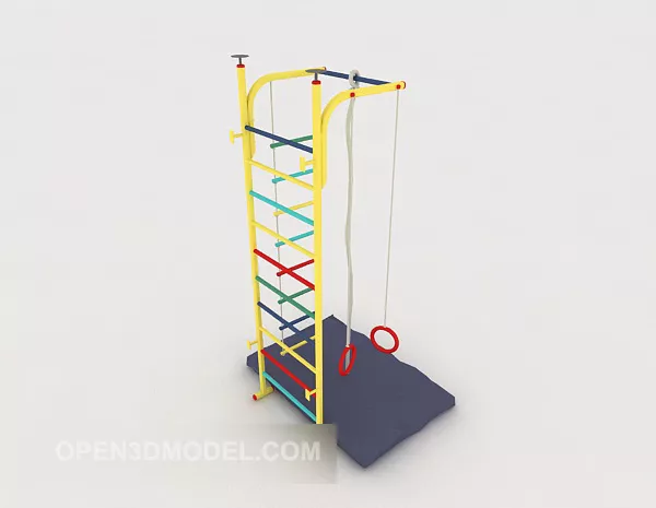Playground Swing Acessories 3d model Playground Swing Acessories 3d model