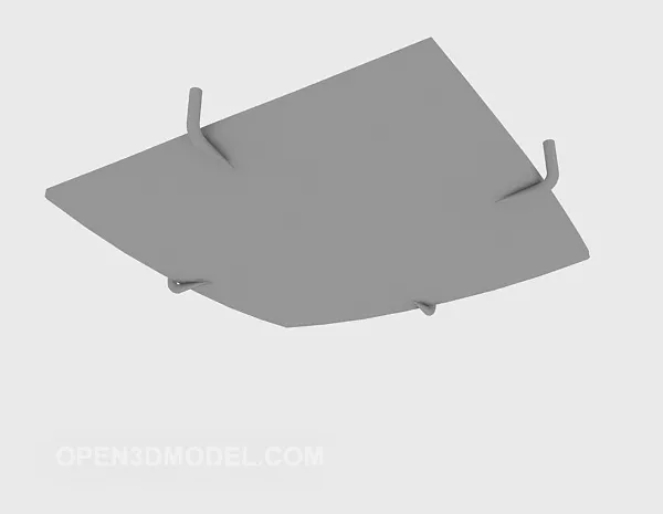 Ceiling Lamp Bulb Light 3d model