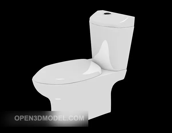 Ceramic Toilet V1 3d model Ceramic Toilet V1 3d model