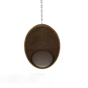 Egg Chair Hanging 3d model