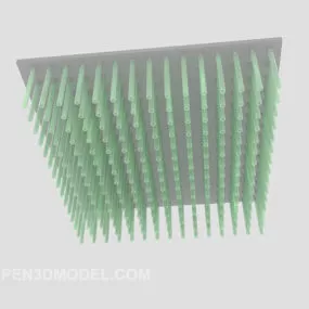 Chandelier Drop Diamonds Lighting 3d model