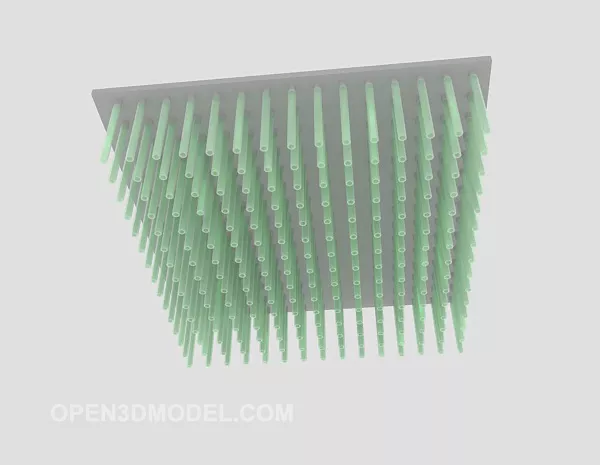 Chandelier Drop Diamonds Lighting 3d model Chandelier Drop Diamonds Lighting 3d model