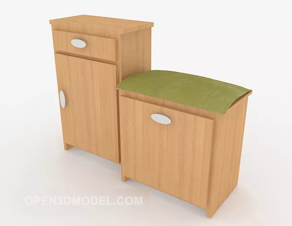 Chest Bench 3d model