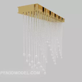 Chic Chandelier Modern Style 3d model